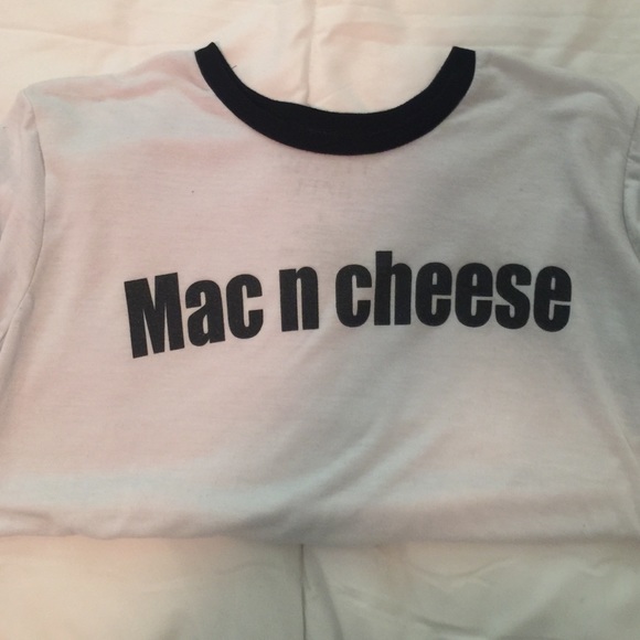 Mac n cheese ringer tee