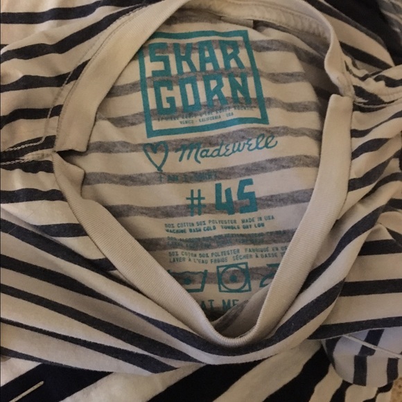 Madewell Tops - Skar Gorn For Madewell Stripe Tee