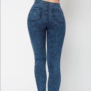 AA Easy Jeans Acid Wash