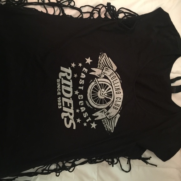 Fringe tee