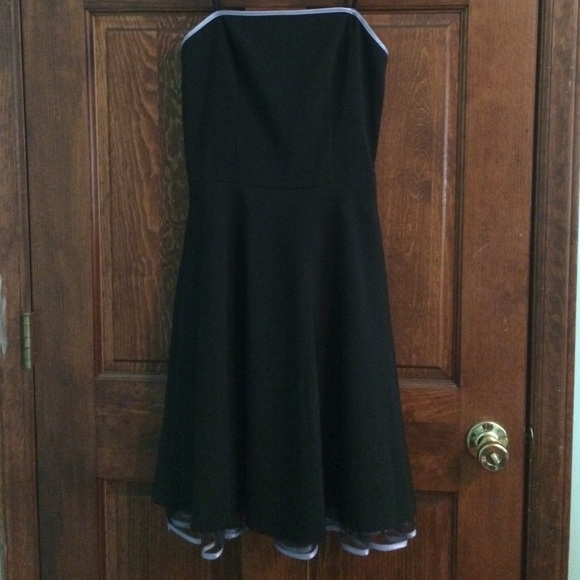 Masquerade Black Cocktail Dress