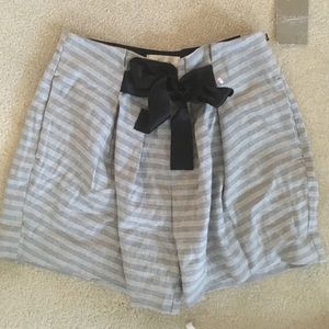 Anthropologie Striped Shorts