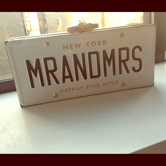 Kate Spade Wedding Belles Mr. And Mrs. Clutch