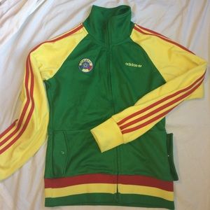 80s style Adidas track jacket