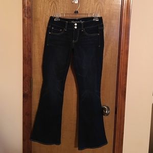 Dark wash jeans