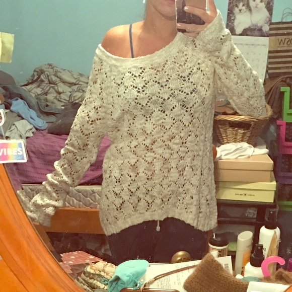 Belldini off the shoulder sweater