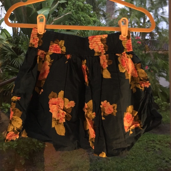 Hollister Floral Skirt