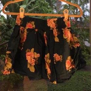 Hollister Floral Skirt