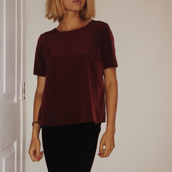 Gorgeous Maroon Blouse