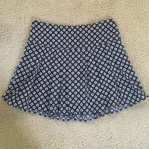 Pleated Mini Skirt