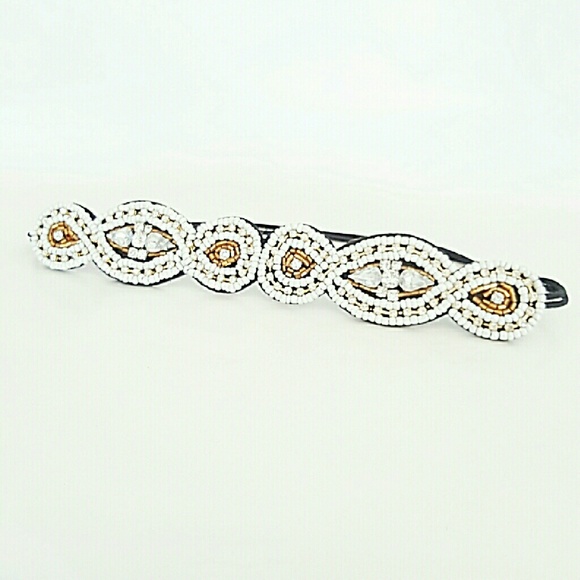 Bead and Jewel Headband - Picture 2 of 4