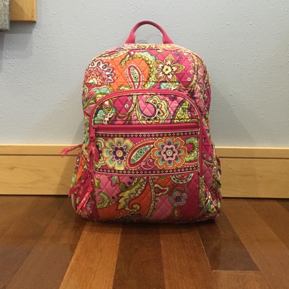Vera Bradley Pink Swirls Backpack