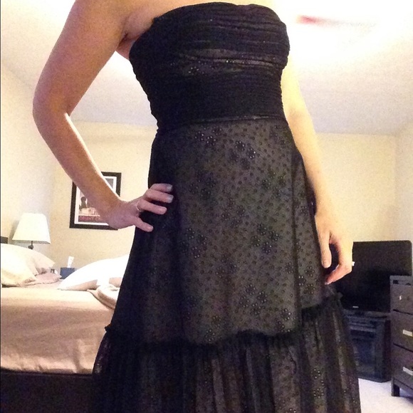 BCBGMaxAzria Dresses & Skirts - Formal BCBG Black Dress