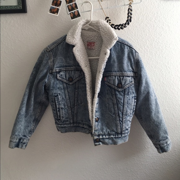 Slightly Used Levi's Lined Jean Jacket