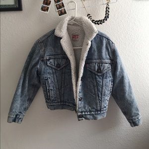 Slightly Used Levi's Lined Jean Jacket