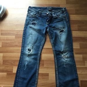 Silver pioneer jeans