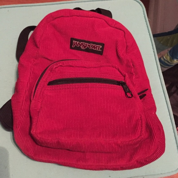 Vintage mini Jansport corduroy backpack