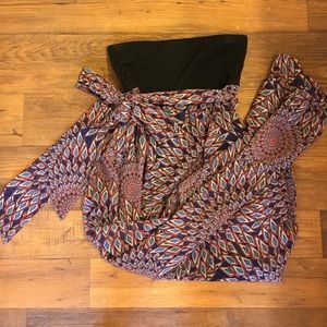 Strapless Maxi Dress