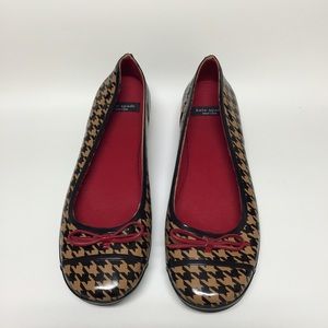 Kate Spade rubber flats