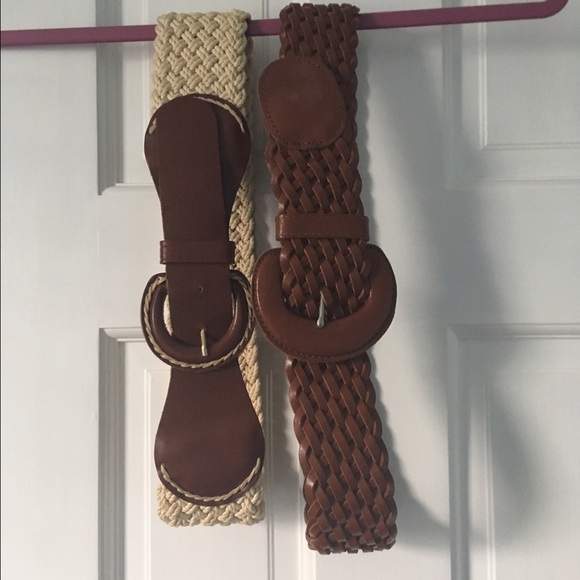 Woven Wide Belts BOTH