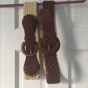 Woven Wide Belts BOTH