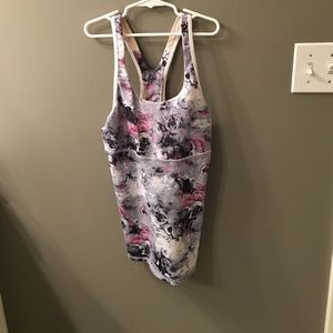 Flower Lululemon tank