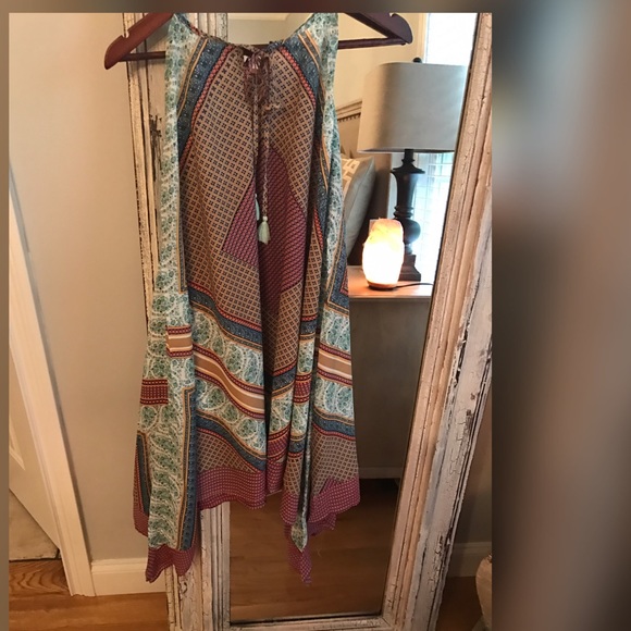 LAST‼️Clearance Sage Handkerchief Dress - Picture 2 of 5
