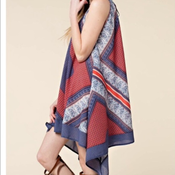 LAST‼️Clearance Sage Handkerchief Dress - Picture 5 of 5