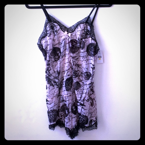 🚫SOLD🚫  NWT Betsey Johnson Sleep Romper - Picture 1 of 3