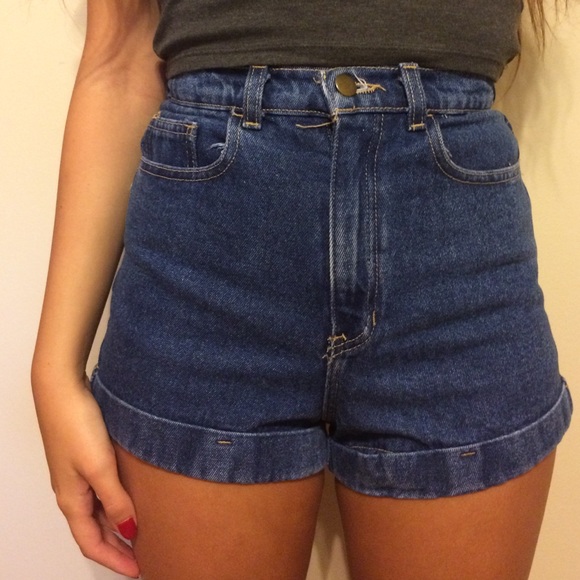 American Apparel Denim Shorts