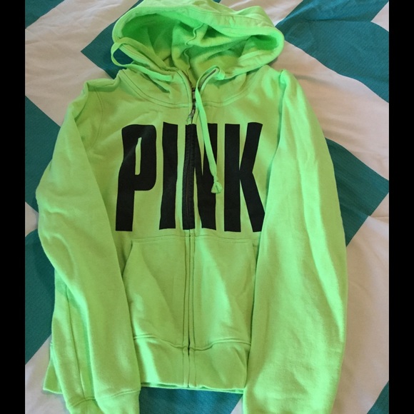 PINK Victoria's Secret Tops - VS Pink zip up hoodie