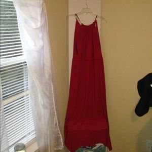 Spicy red dress