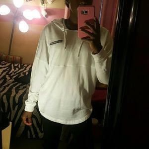 Oversized Lightweight Love Pink Hoodie