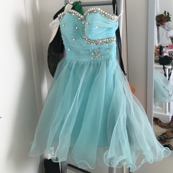 Light Blue Homecoming/Prom dress