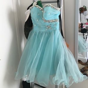Light Blue Homecoming/Prom dress