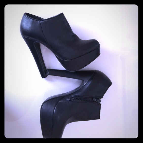 Black Ankle Booties