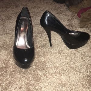 Black heels