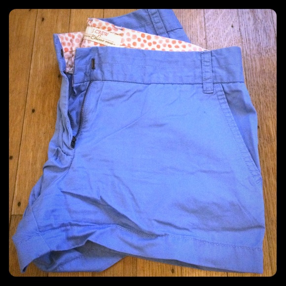 J. Crew Periwinkle Original 3" Chino Shorts