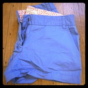 J. Crew Periwinkle Original 3" Chino Shorts