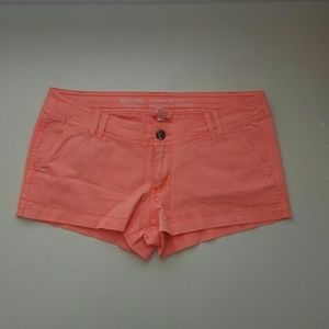 Bright Pink, Low Rise Short Shorts