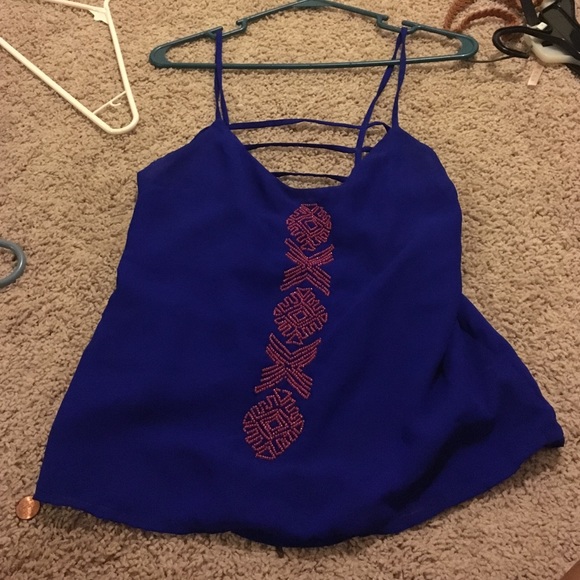 Beautiful blue top