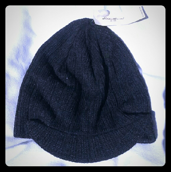Eddie Bauer Beanie Visor Knit One size NWT