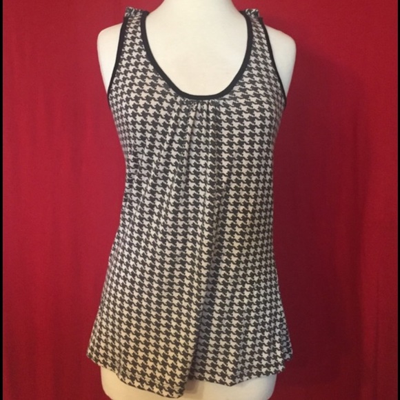 NWOT Alabama Houndstooth racer tank