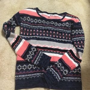 Patterned sweater