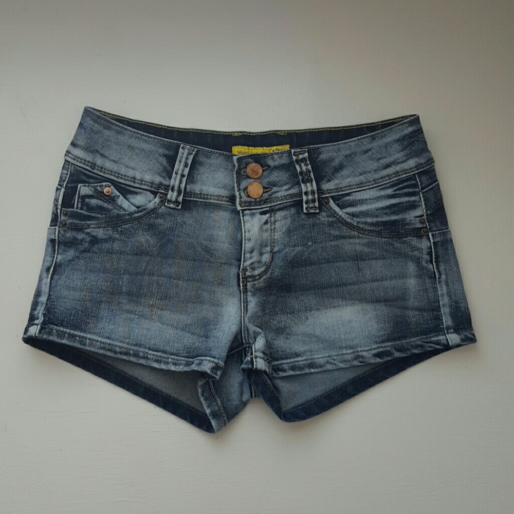Denim Short Shorts