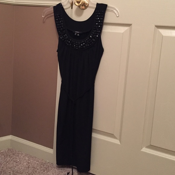 Black cocktail dress