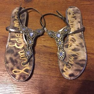 Sam Edelman sandals with stones