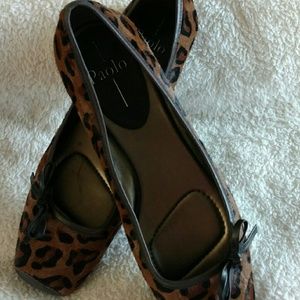 Linea Paolo Leopard Flat Shoes