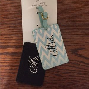 Mr & Mrs Luggage Tags