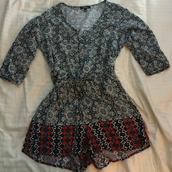 Floral Romper